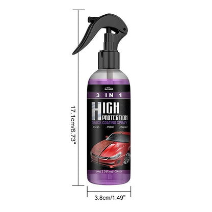 Hydrophobic Polish Nano Coating Agent Car Scratch Spray Cars (Pack of 2)