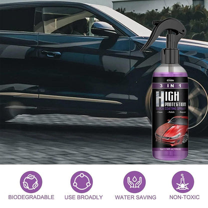 Hydrophobic Polish Nano Coating Agent Car Scratch Spray Cars (Pack of 2)