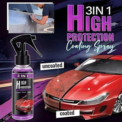 Hydrophobic Polish Nano Coating Agent Car Scratch Spray Cars (Pack of 2)