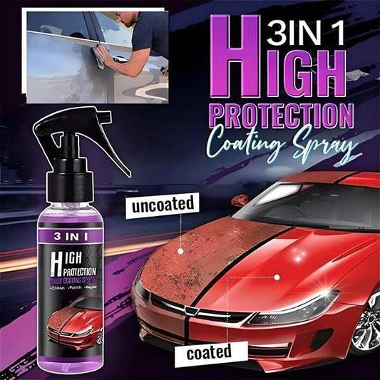 Hydrophobic Polish Nano Coating Agent Car Scratch Spray Cars (Pack of 2)